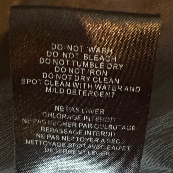 Joe’s Jeans | Black Faux Leather Moto Jacket | Size Small - Picture 10 of 10